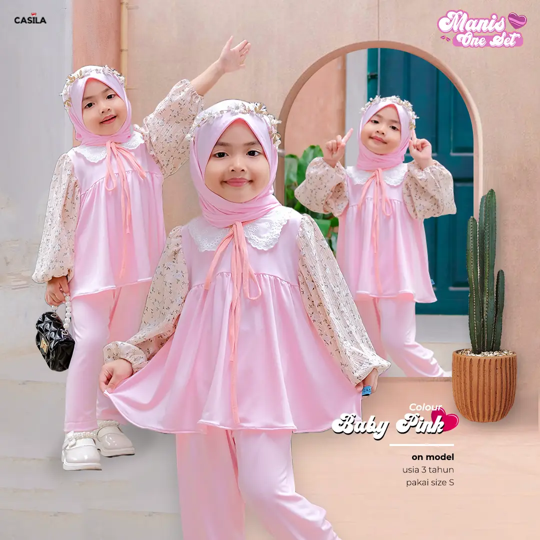Manis Oneset Babypink