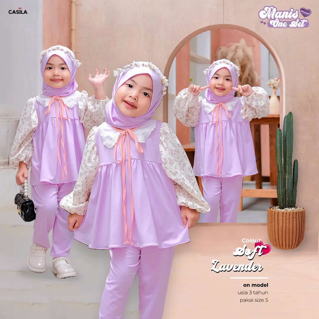 Manis Oneset Softlavender