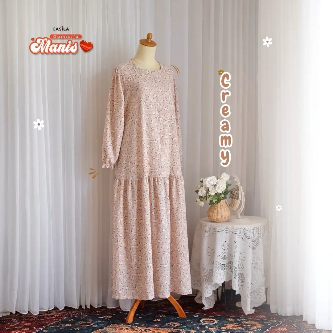 Gamis Manis Dewasa Creamy