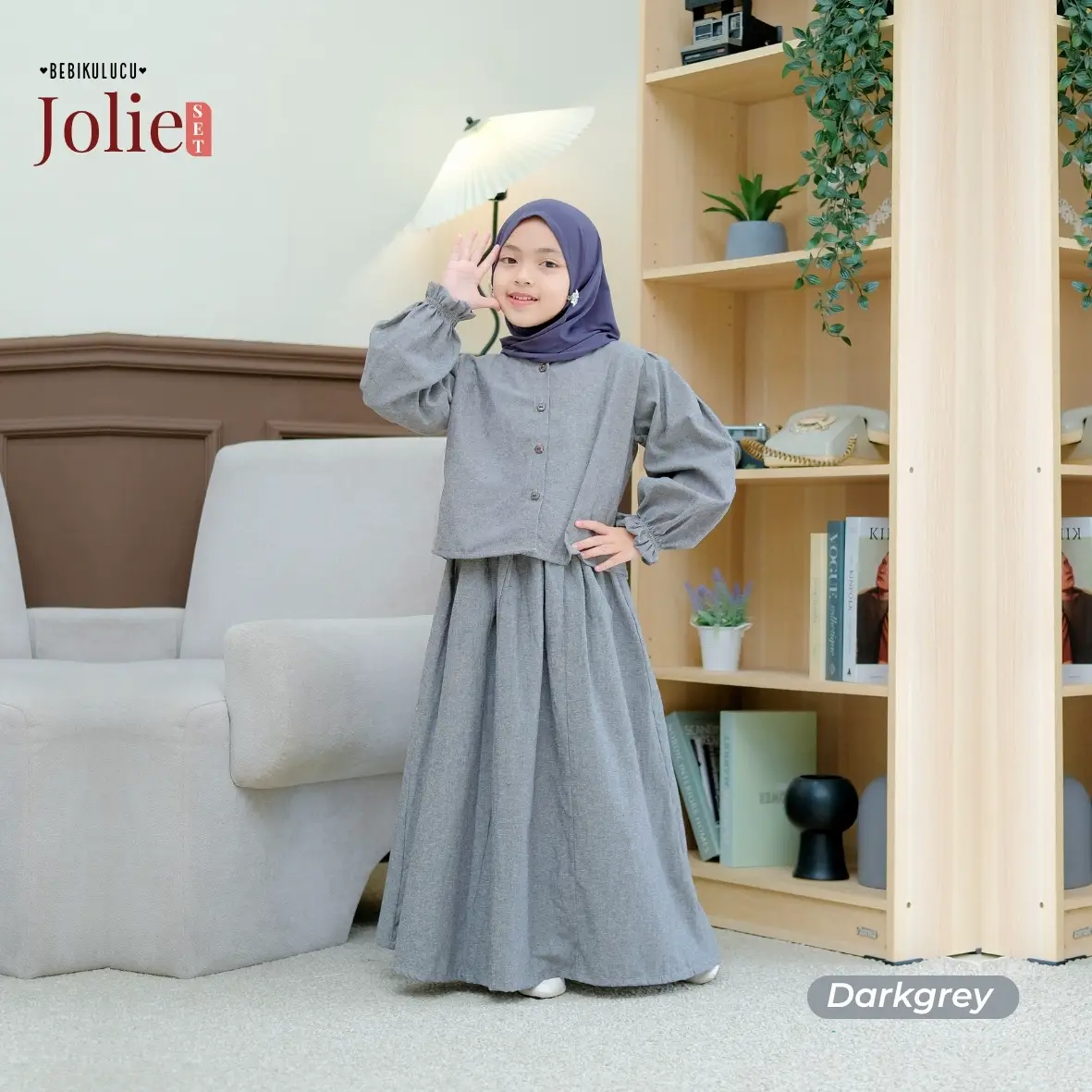 Jolie Oneset Darkgrey