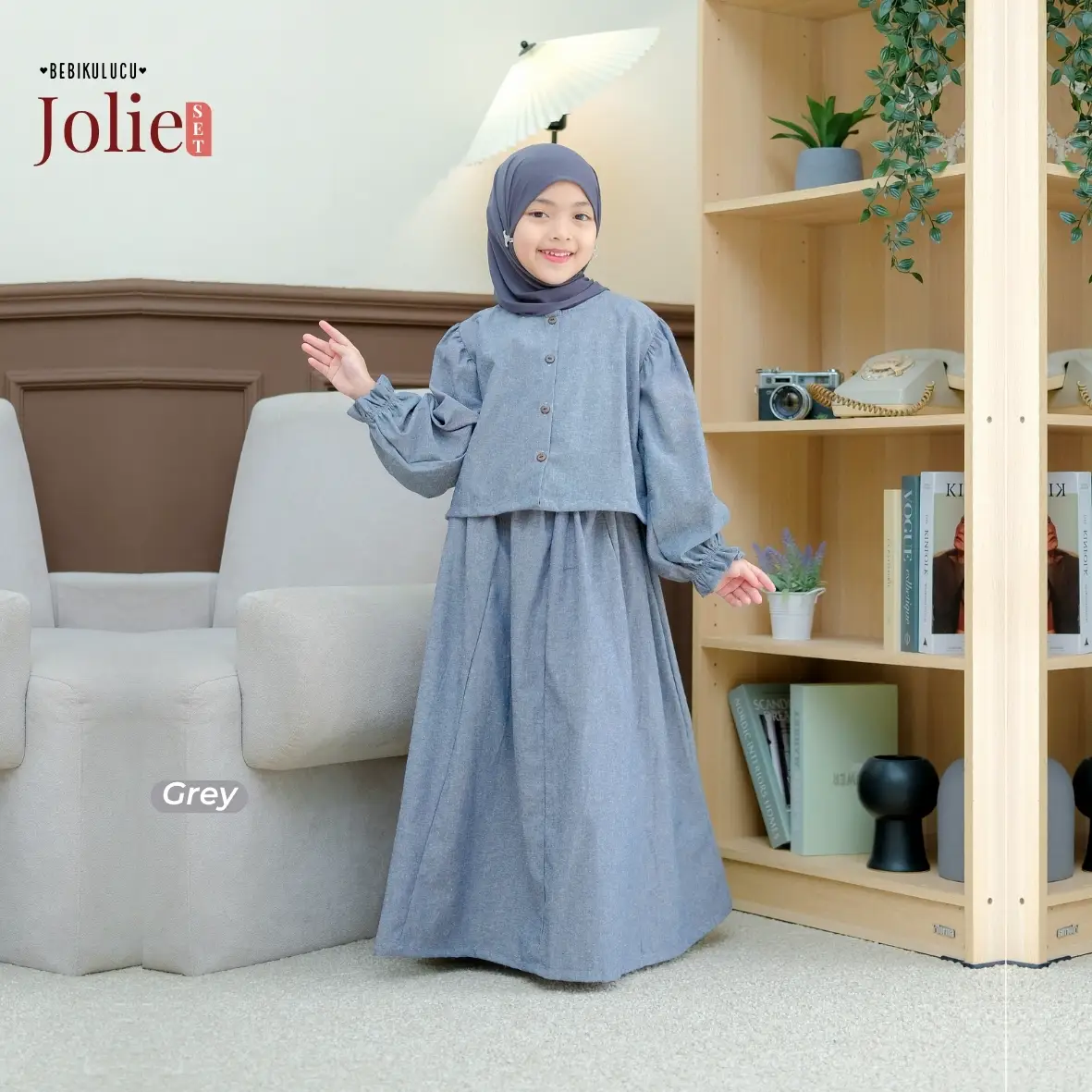 Jolie Oneset Grey