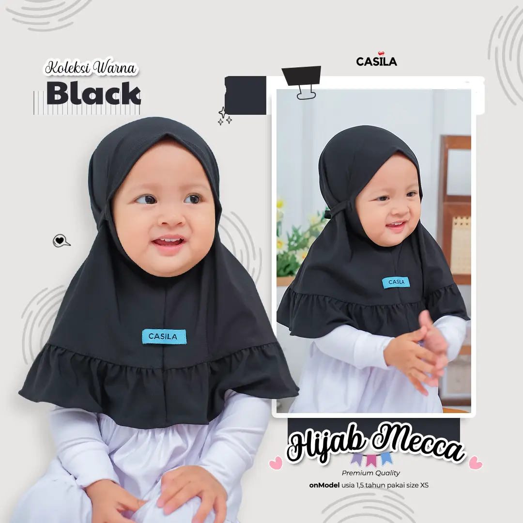 Hijab Mecca Black_B