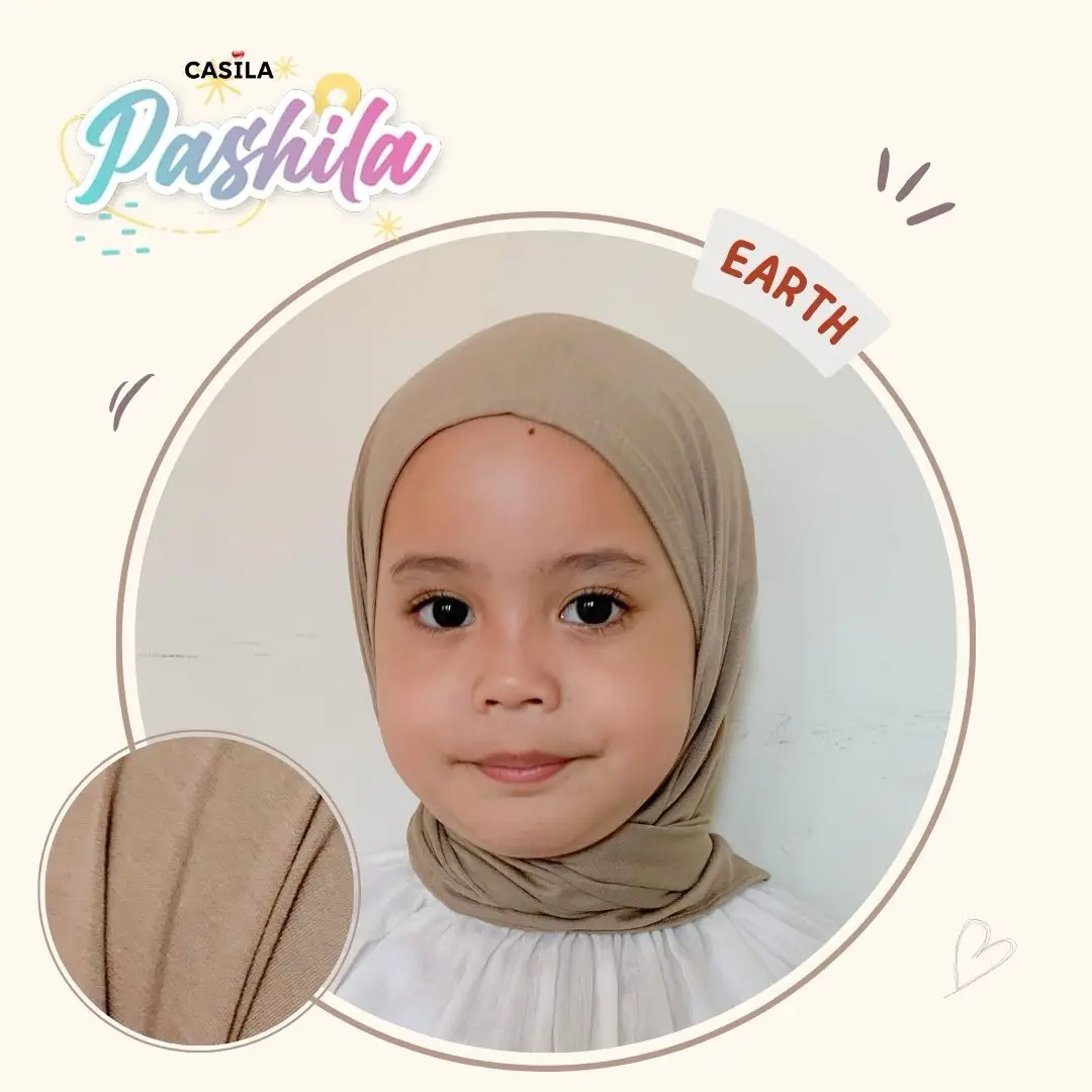 Hijab Pashila rayon Earth