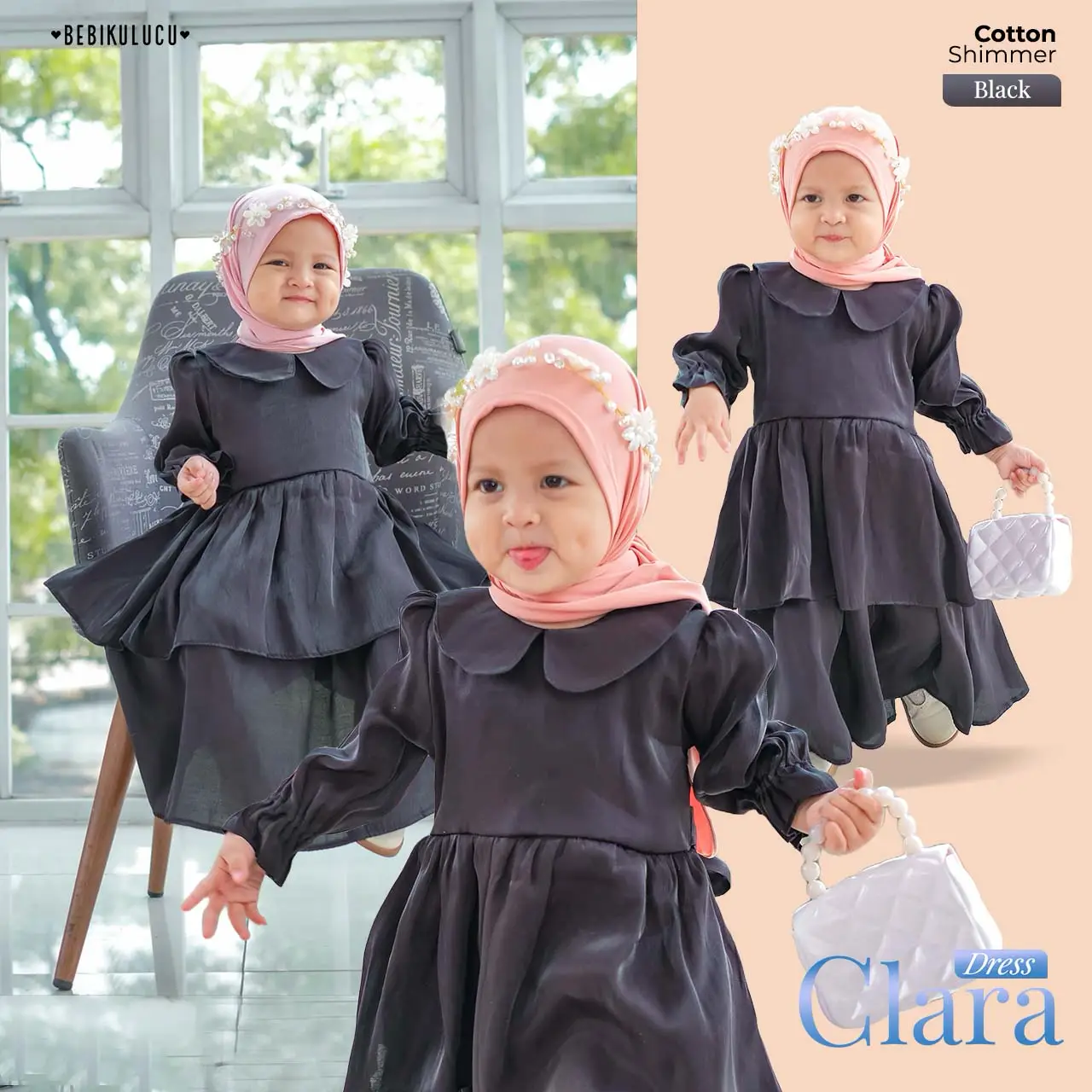 Clara Dress Black_(CottonShimmer)