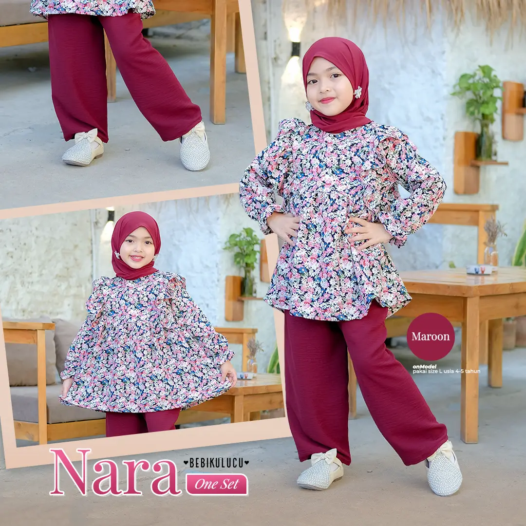 Nara Oneset Maroon