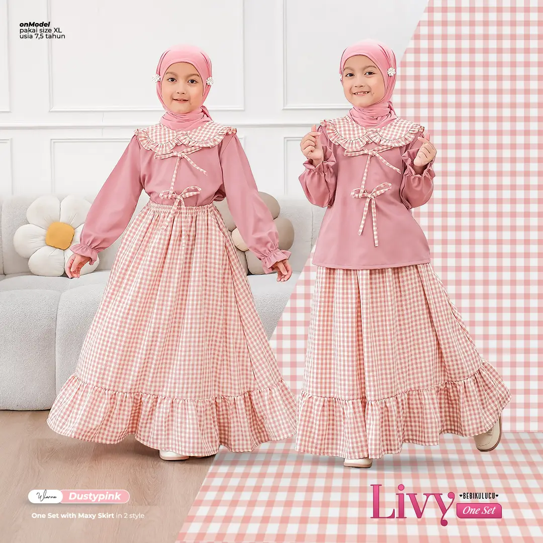 Livy Oneset Dustypink
