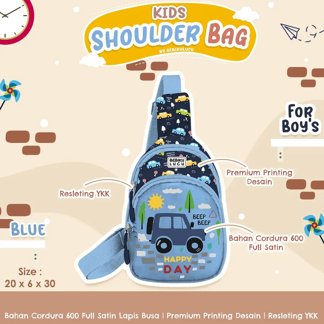 Shoulder Bag Boys_Blue