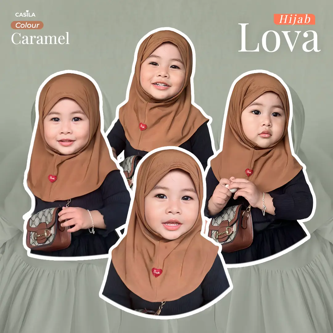 Hijab Lova Caramel