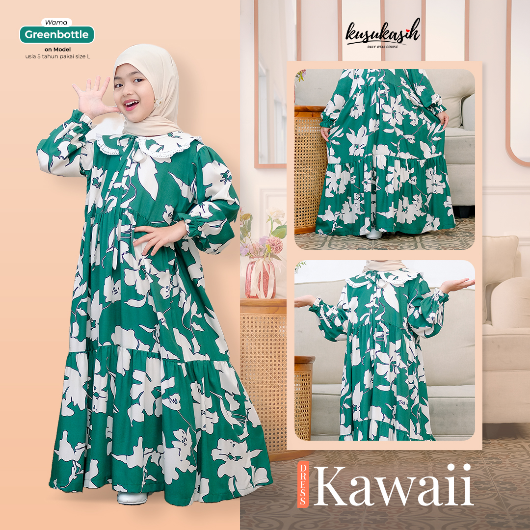 Kawai Motif Greenbottle