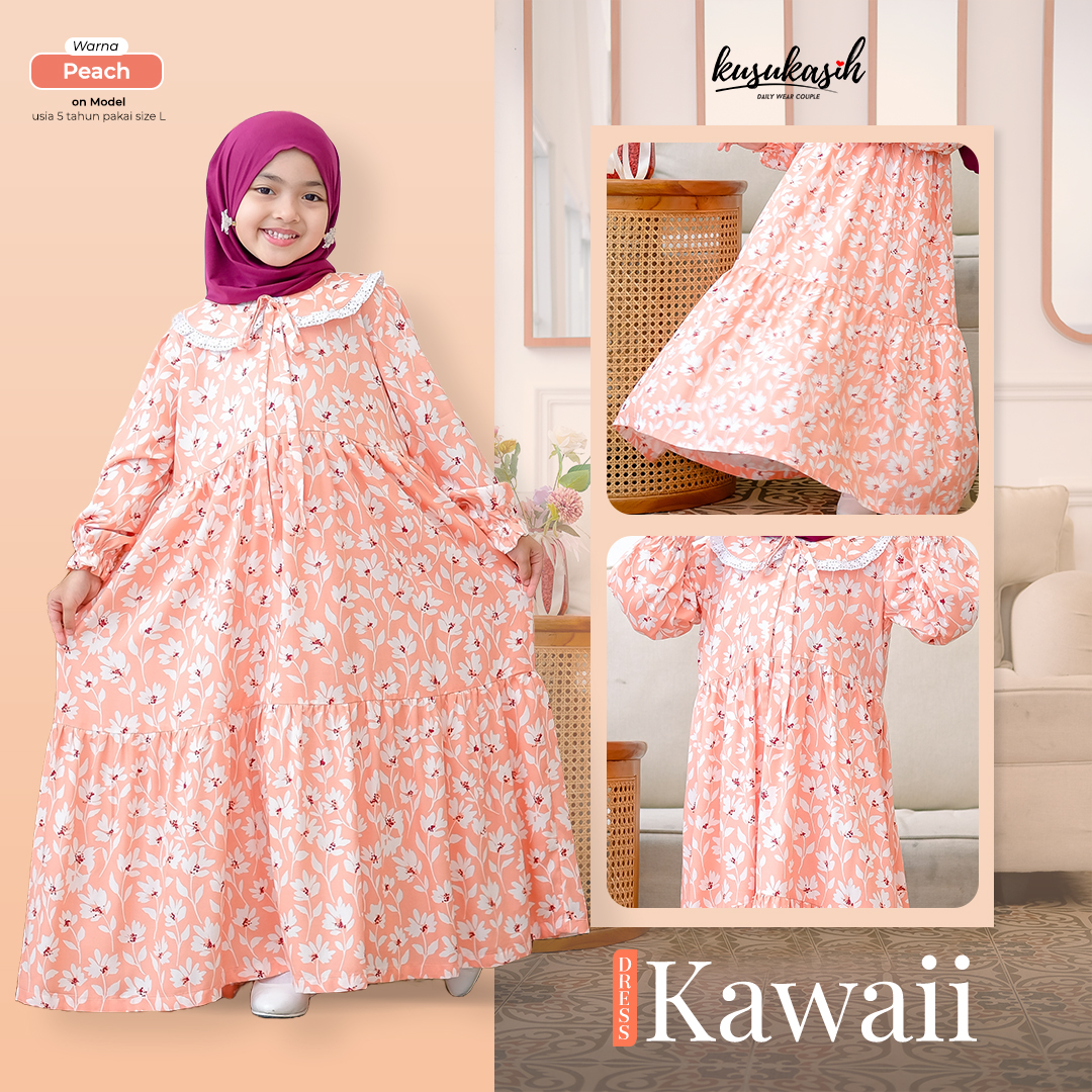 Kawai Motif Peach