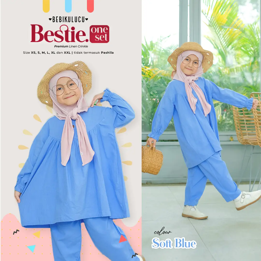 Bestie Oneset Softblue