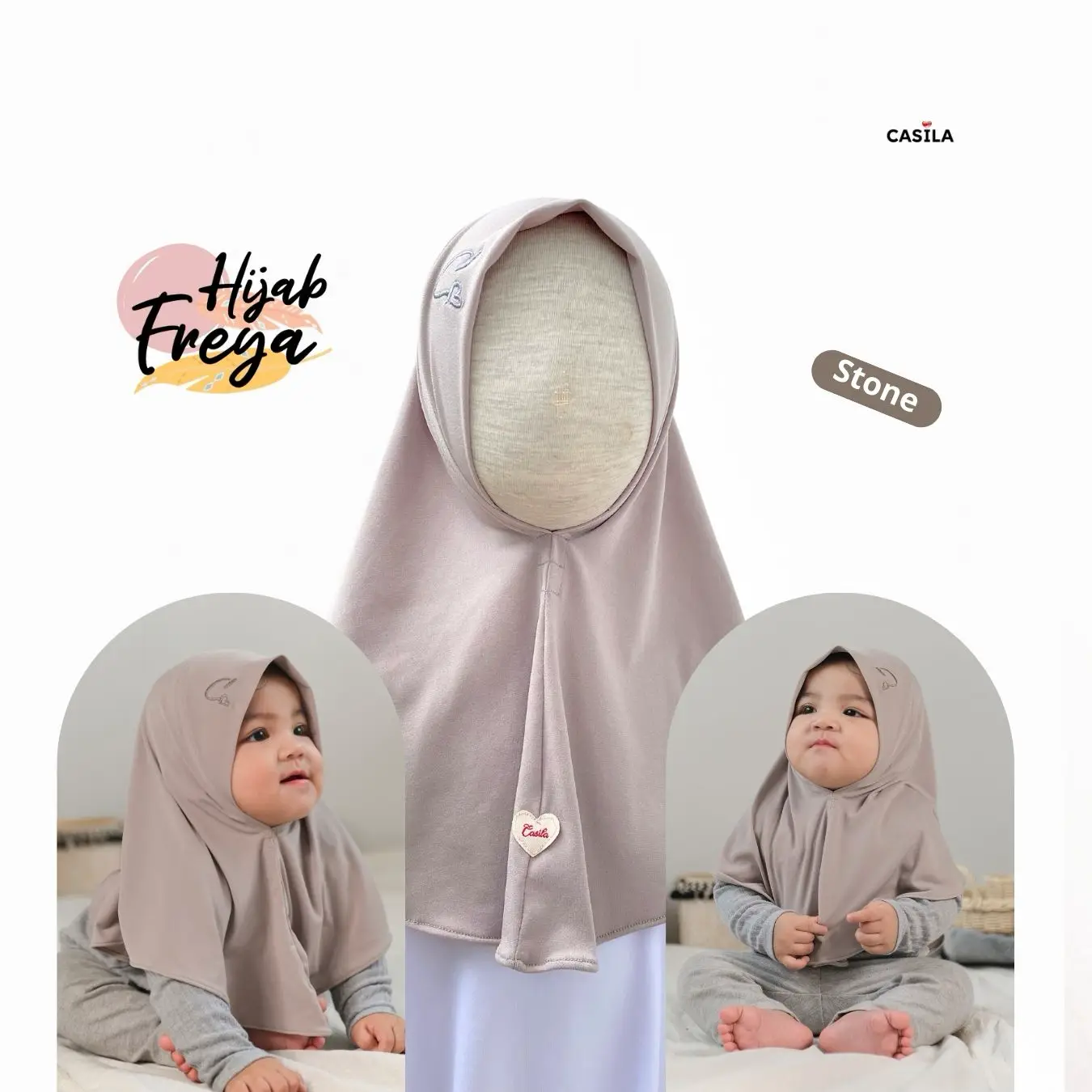 Hijab Freya Stone