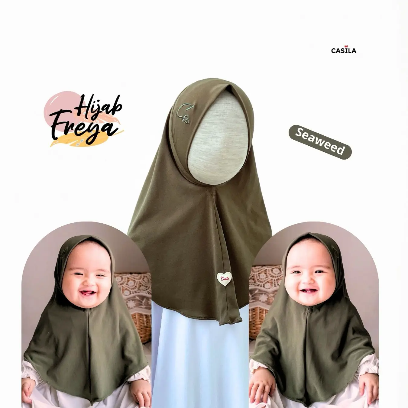 Hijab Freya Seaweed