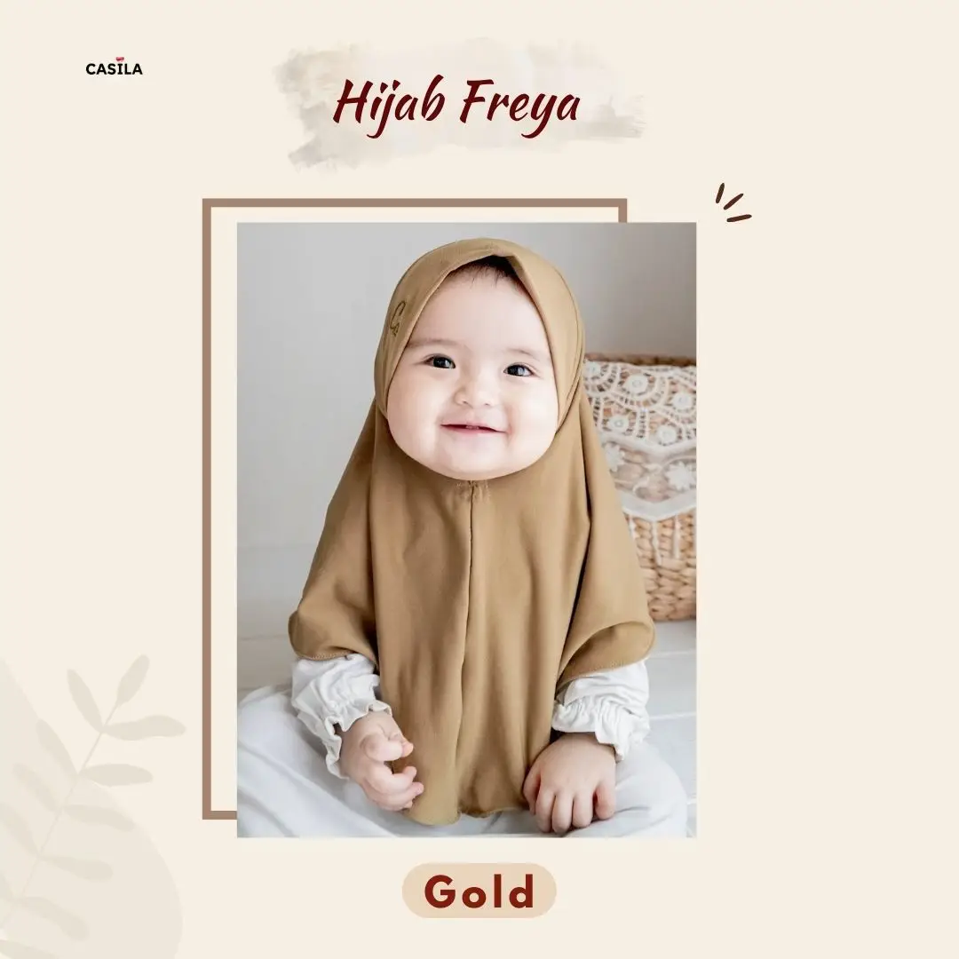 Hijab Freya Gold