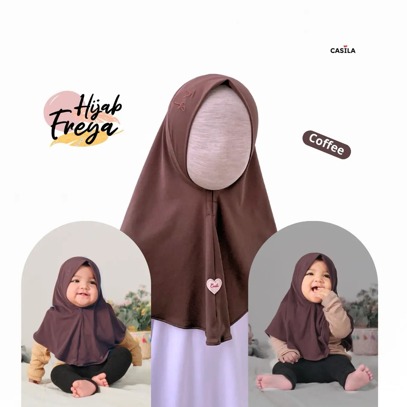 Hijab Freya Rayon_Coffee