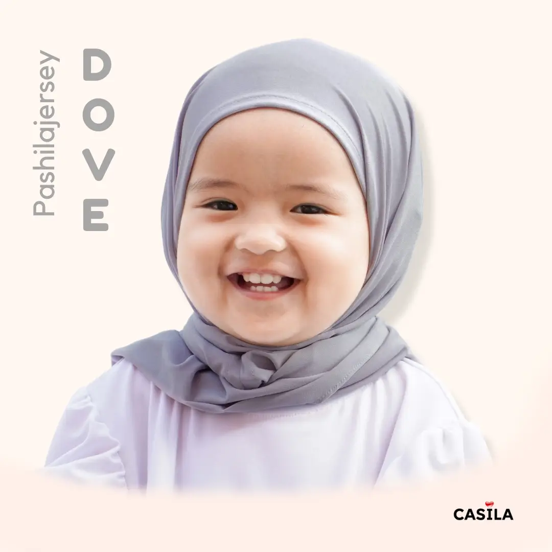 Hijab Pashila Jersey Dove