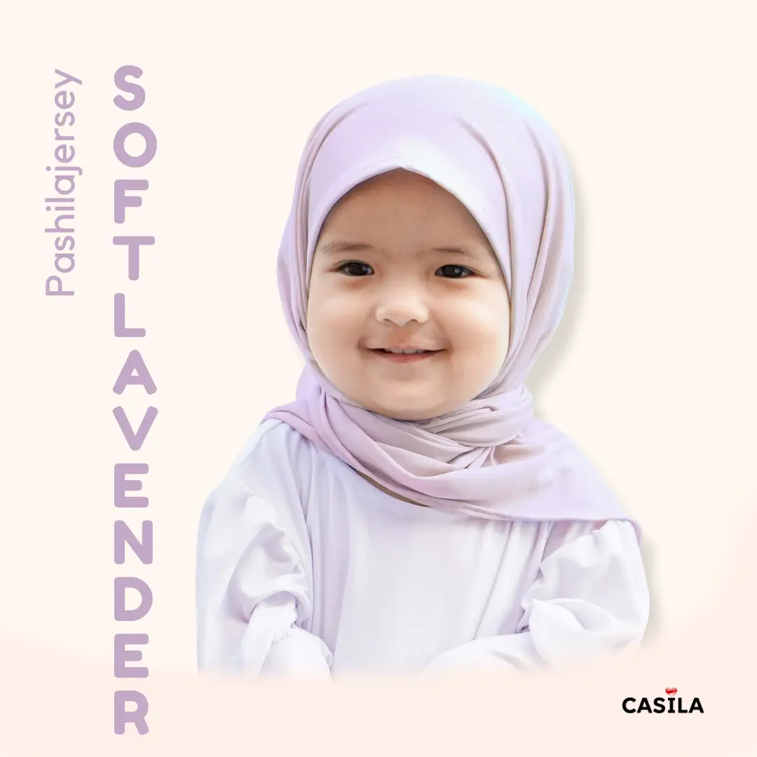 Hijab Pashila Jersey Softlavender
