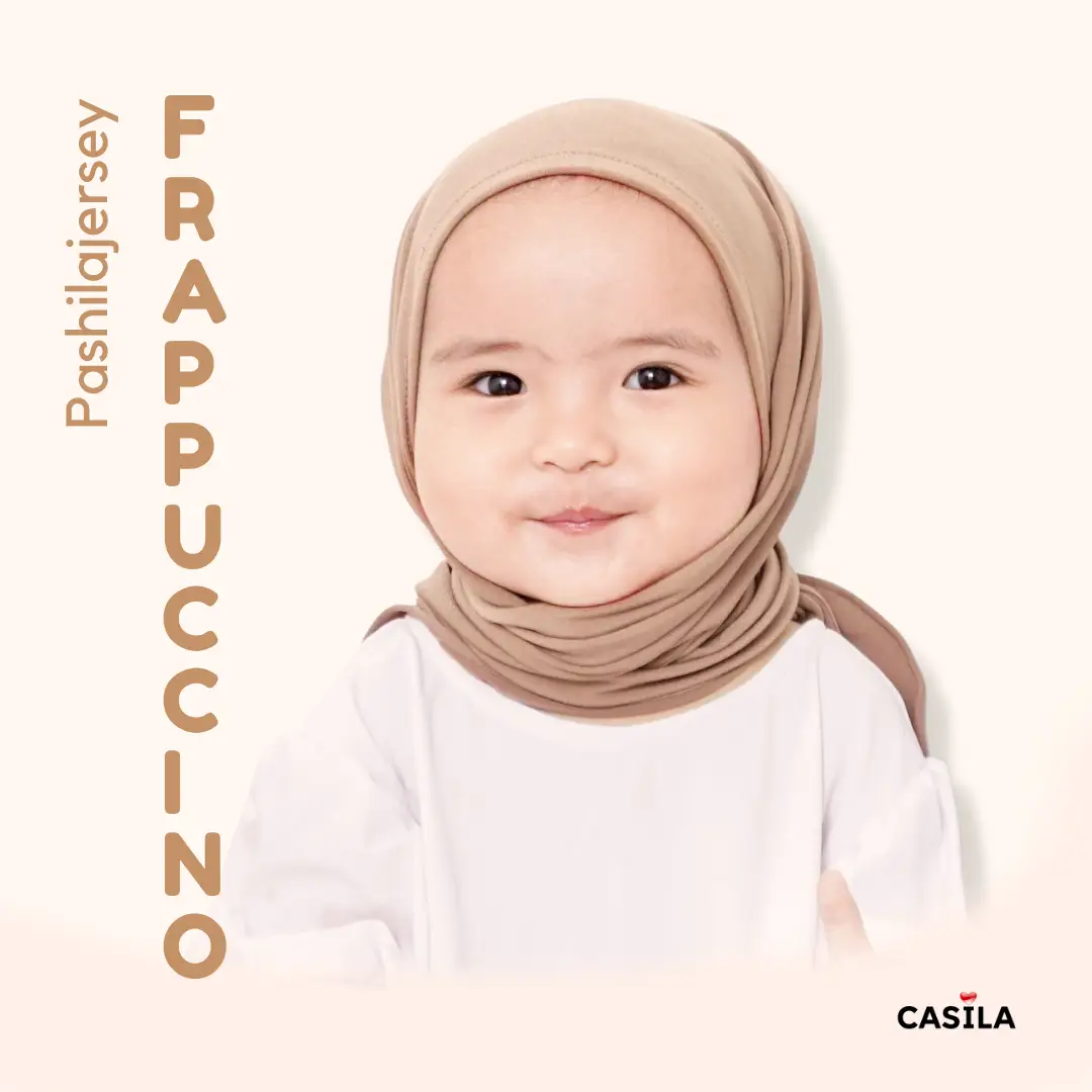 Hijab Pashila Jersey Frapucino