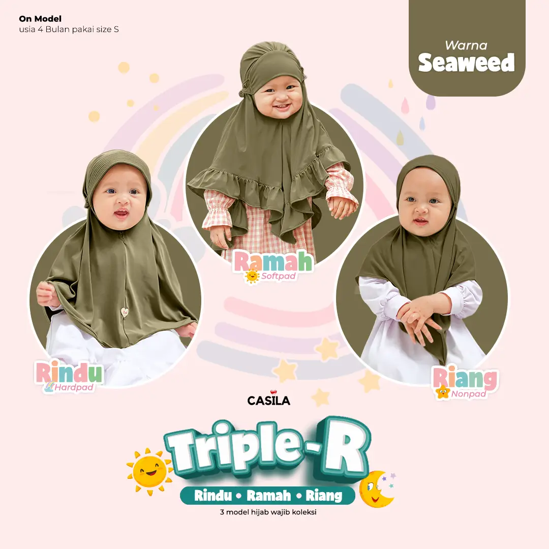 Hijab Riang Seaweed