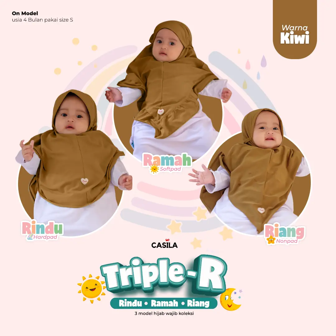 Hijab Riang Kiwi
