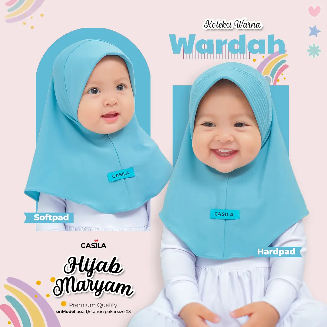Hijab Maryam Reborn wardah(Softpad)